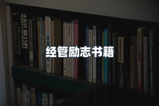 经管励志书籍